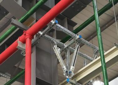 禅城该抗震支架的整体式支吊架结构协调性好